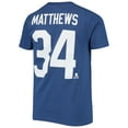 thumbnail image 3 of Youth Auston Matthews Blue Toronto Maple Leafs Player Name & Number T-Shirt, 3 of 3