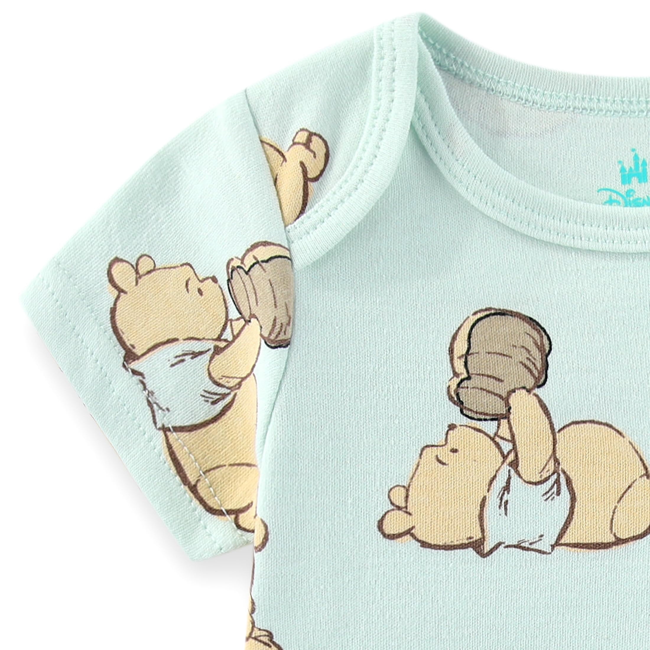 Disney Winnie the Pooh Bodysuit Creeper (Baby Boys), 3 Pack, Sizes 3M-12M