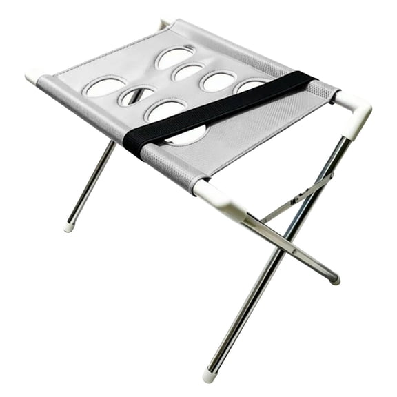 VMWMSSR Folding Pet Grooming Table Portable Dog Cat Bathing Station With Fixing Strap Fold‑Up Pet Care Stand For Home Travel Pet Grooming Supplies(Gray-23.62")
