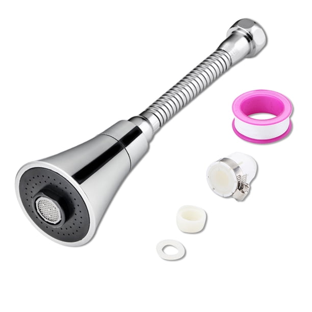 Extensor de grifo antisalpicaduras de fregadero ajustable flexible Adaptador de boquilla de grifo a prueba de fugas de ahorro de agua de alta presión Juego de accesorios de baño 5 Advancent HA009041-05