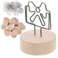 thumbnail image 1 of 20Pcs Novel Creative Paper Clip Desktop Photo Holder Table Number Stand Place Card Holders, 1 of 8