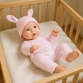 thumbnail image 3 of KOYPTL 12 In-Simulation Reborn Doll for Baby Toddlers 6-12-18 Months,Realistic Cute Bedtime Doll for Soothing Accompanying,Soft Rubber Doll Gifts for Boys Girls Pretend Play Christmas Birthday, 3 of 6