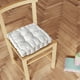 thumbnail image 5 of Cojín de piso de pana de grano de maíz | Almohada de asiento de tatami hecha a mano engrosada | Alfombra de silla multiusos | Forma de Tetragon | Acolchado de perlas | Soporte suave y duradero | 1, 5 of 6
