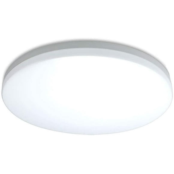 12W Plafonnier LED, Eclairage de Plafond 23 x 5 CM, IP44 étanche, 4000K Blanc Neutre, Luminaire LED Rond pour Salle de Bain, Chambre, Couloir, Entrée, Cuisine
