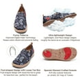 thumbnail image 3 of UIN Men's Casual Walking Travel Shoes Slip On Knitted Loafers Lightweight Comfort Air Painted Fashion Sneaker, Hidden, 3 of 7