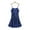 Blue, variant on Naittoop Women's Nightgowns Satin Sleepshirts Slip Dress Nightdress Silky Chemise Nightie V Neck Nightwear