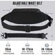 thumbnail image 3 of Waist Packs, Waist Bags, Hip Bags, Sports Bags: Waterproof Fashion Nylon Small Unisex Colourful Waist Packs for Outdoor Travel, Hiking, Dog Training, 3 of 5