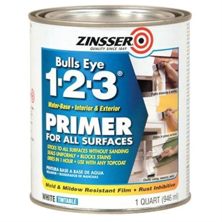 Zinsser Bulls Eye 1-2-3 Primer Quart (Best Primer For Auto Painting)