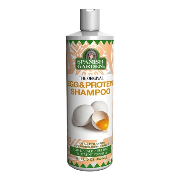 Spanish Garden Original Egg and Protein Shampoo, 16 oz