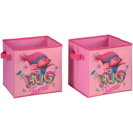 Dreamworks Trolls Storage Cubes 2 Pack Com Dreamworks Trolls Storage Cubes 2 Pack