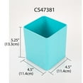 thumbnail image 3 of Home Basics Tin Utensil Holder, Turquoise, 3 of 4