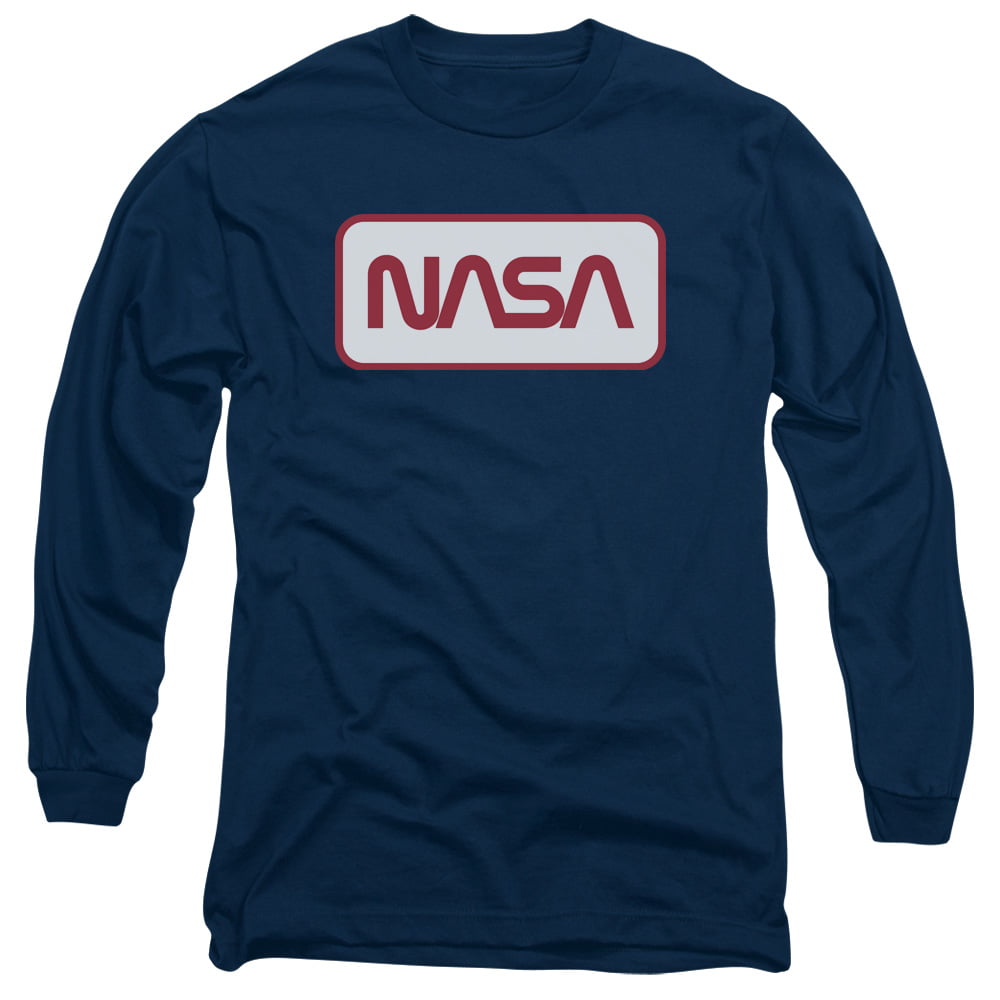 Nasa - Rectangular Logo - Long Sleeve Shirt - Medium - Walmart.com