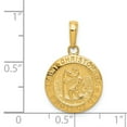 thumbnail image 2 of Beautiful 14k Saint Christopher Medal Charm, 2 of 2