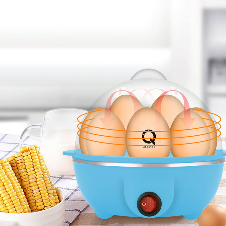  DASH Rapid Egg Cooker: 6 Egg Capacity Electric Egg Cooker for  Hard Boiled Eggs, Poached Eggs, Scrambled Eggs, or Omelets with Auto Shut  Off Feature - Dream Blue: Home & Kitchen