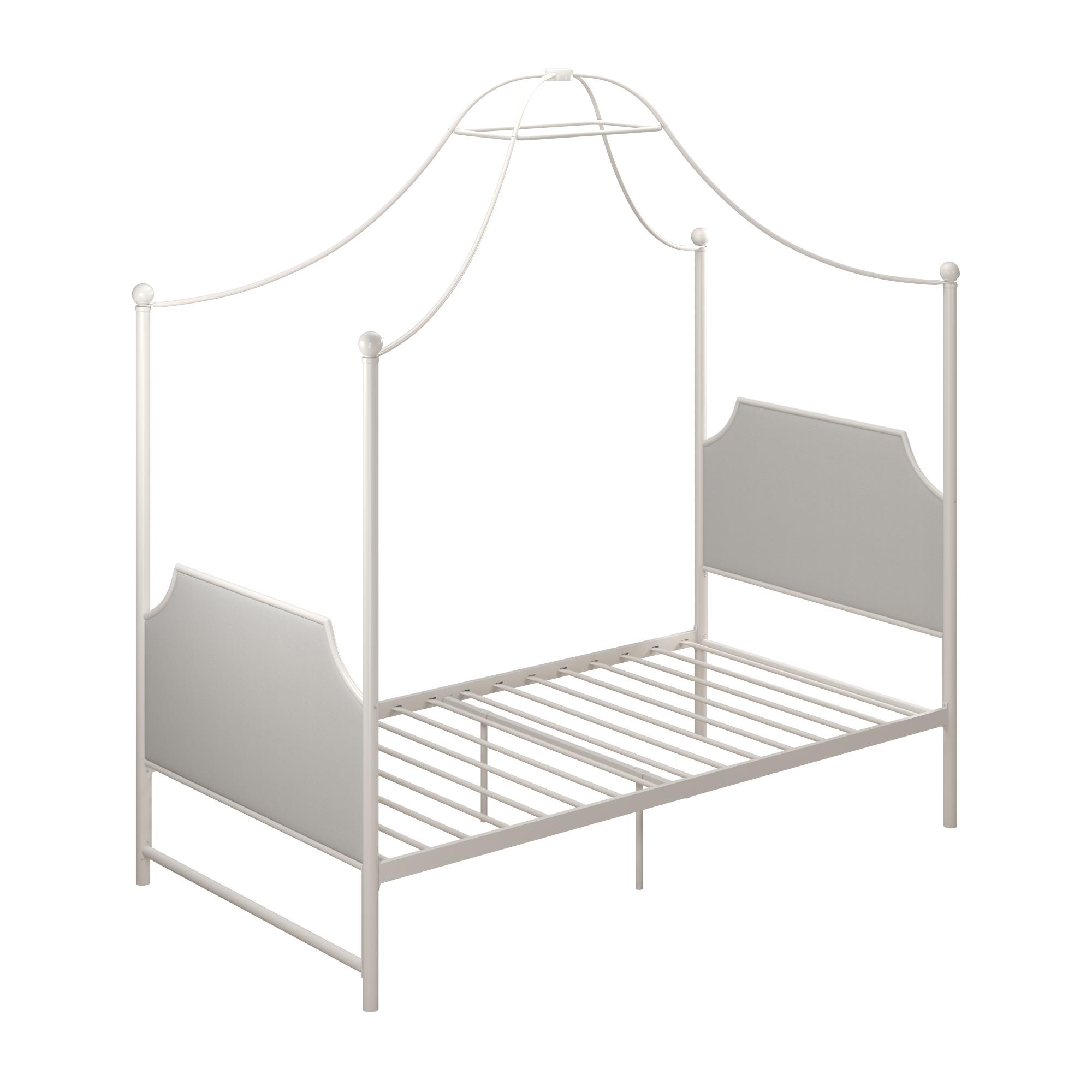 Little Seeds Monarch Hill Clementine Canopy Bed, Twin, Off White - image 4 of 10