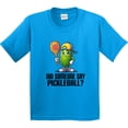 thumbnail image 3 of Inktastic Funny Pickleball Joke Youth T-Shirt, 3 of 5