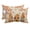 BurntSienna,GoldenOchre,Cream,Sage, variant on 1 Pack Outdoor Waterproof Throw Pillows for Head,Thanksgiving Pumpkin Dwarf Cushion Cases with Insert&Straps Neck Pillows for Patio Recliner Chair,Fall Maple Leaf Retro Plank
