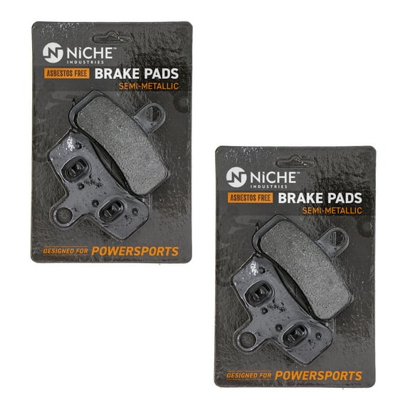 Niche Brake Pad for Harley-Davidson Blackline Semi-Metallic Motorcycle 2 Pack 519-KPA2380D