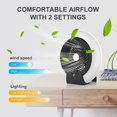 thumbnail image 3 of BallsFHK Multi Functional Camping Tent Fan Light, Convenient USB Charging Outdoor Camping Fan Lighting, 3 of 4