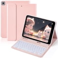thumbnail image 1 of Tablet Wireless Keyboard, 7 Color Backlit Magnetic Tablet Keyboard Case  for Work Study Roseate,Green,Blue, 1 of 7