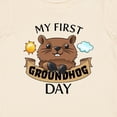 thumbnail image 4 of Inktastic My First Groundhog Day Cute Boys or Girls Baby T-Shirt, 4 of 5