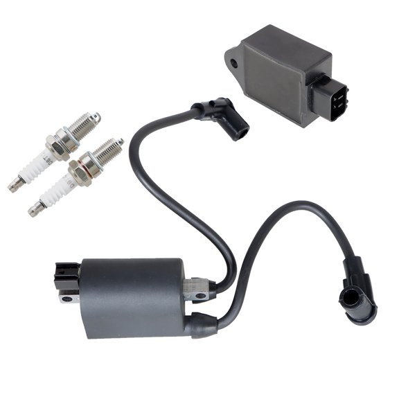 munirater Ignition Coil igniter CDI Spark Plug 72866-G01 72872-G01 Replacement for EZGO Golf Cart 2004-2008 with MCI Engine