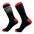 thumbnail image 2 of Men's Sarcastic Comment Loading Socks Funny Loading Bar Joke Footwear, 2 of 4