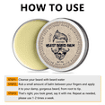 thumbnail image 3 of 50 % de Rabais! Baume à Barbe Hydratant pour Hommes Baume à Barbe Cire à Barbe Hydratante Barbe 30g, 3 of 8