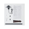 thumbnail image 5 of Kichler 21"H Dome Textured Black Dome Landscape Path Light, 5 of 5