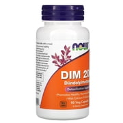 NOW Supplements, DIM 200 (Diindolylmethane) with Calcium D-Glucarate, 90 Veg Capsules