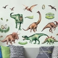 thumbnail image 1 of Adhesivos de pared de PVC con dibujos animados de dinosaurios, animales jurásicos, 66 x 100 cm, 1 of 3