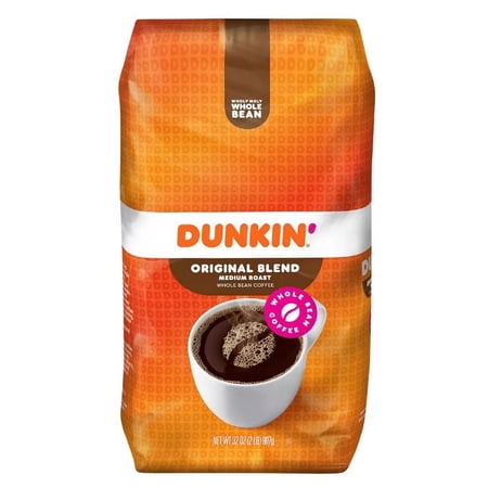 Dunkin  Original Whole Bean Coffee Display Ready Pallet  32 oz.