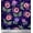 Dark Purple, variant on Soimoi Cotton Duck Fabric Leaves & Floral Artistic Decor Fabric Printed Yard 42 Inch Wide