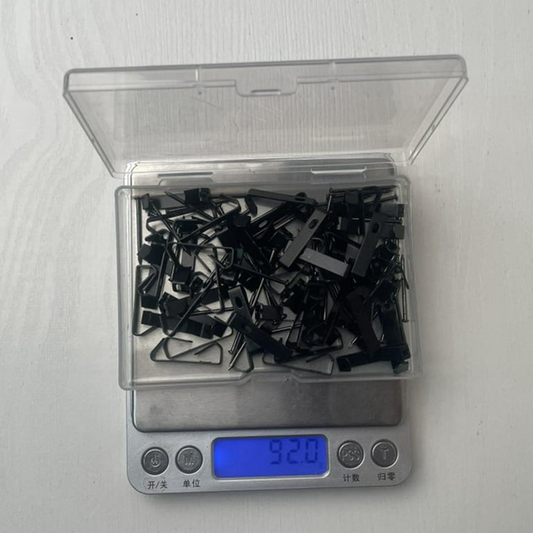 100Pcs Photo Frame Hooks Picture Hooks Wall Hanging Heavy Duty with Nails Decorative Push Pins Hanging Hooks Push Pin Hangers for Bedroom