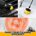 thumbnail image 3 of propuri Drill Brush,Power Scrubber Cleaning Brush, Extended Nylon Bristle Attachment，8Pack Yellow, 3 of 6