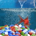 thumbnail image 4 of 1 Pack River Rock Decorative Creative Acrylic Pebble Aquarium Polished Stone, 4 of 10