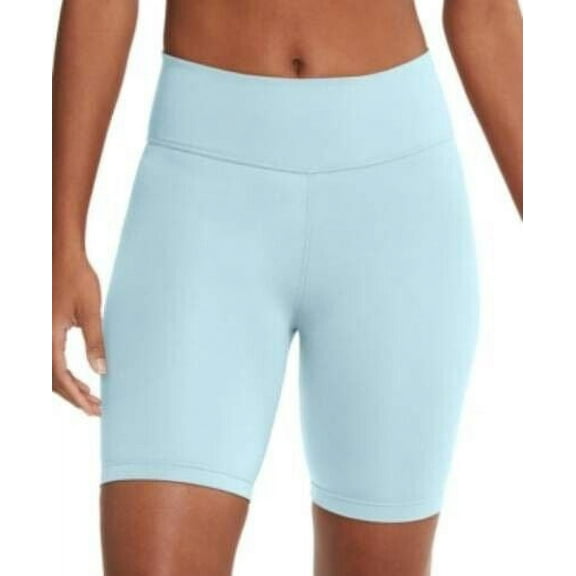 Nike Women's Swoosh Bike Shorts Blue Size S MSRP $40