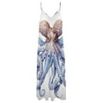 thumbnail image 4 of Octopus in The Mysterious Ocean Fine Art Sleeveless Dress Summer Dress Woman 2025, 4 of 7