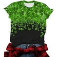 thumbnail image 5 of Ounisa St. Patrick's Day Shirts for Women Shamrock Graphic Tees St Patty's Lucky T Shirt Irish Tops, 5 of 6