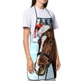 thumbnail image 4 of Sikiie Christmas Horse Aprons for Kitchen Cooking Aprons, Chef Apron for Men Women Chef, 4 of 7