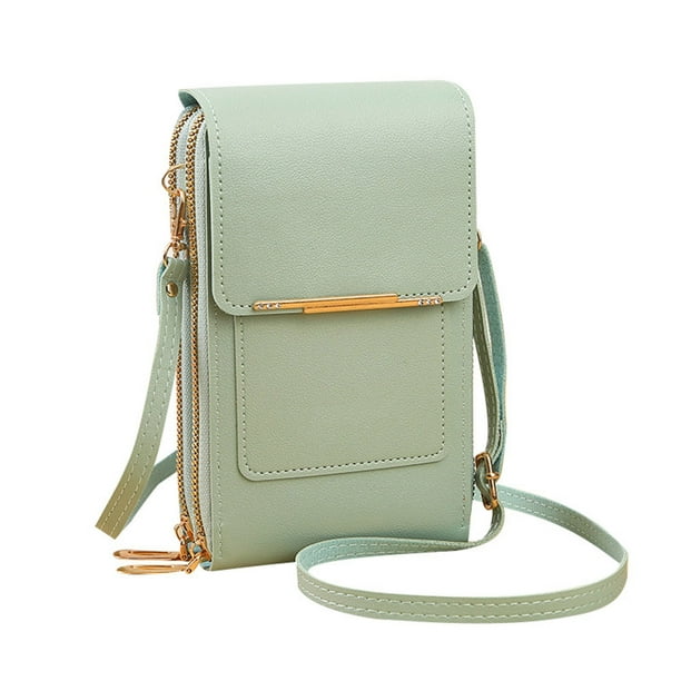 Bolsas para Mujeres Se Oponen Al Robo Bolsa de Teléfono de Cuero Bolsa Linda para Llevar Teléfonos Móviles Bolsa de Llave de Moda Bolsas Pequeñas para Mujeres