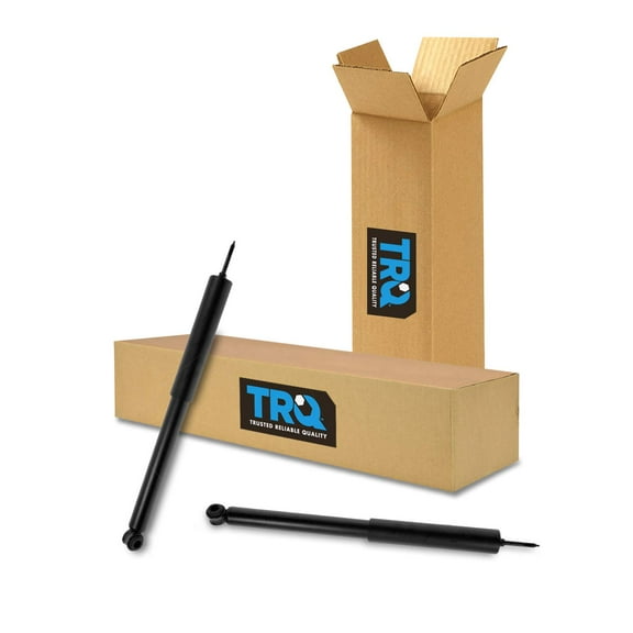 TRQ Rear Shock Absorber Left Right Set Pair for AMC Ford GM Mazda Nissan Toyota SBA60132 Fits select: 1998-2003 TOYOTA SIENNA, 1981-1989 LINCOLN TOWN CAR