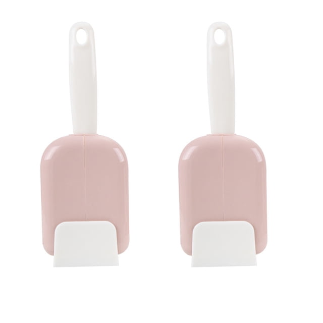 unbranded 2Jgo Cucharas Para Arroz En Material Duradero Rosa Con De Apertura Fácil