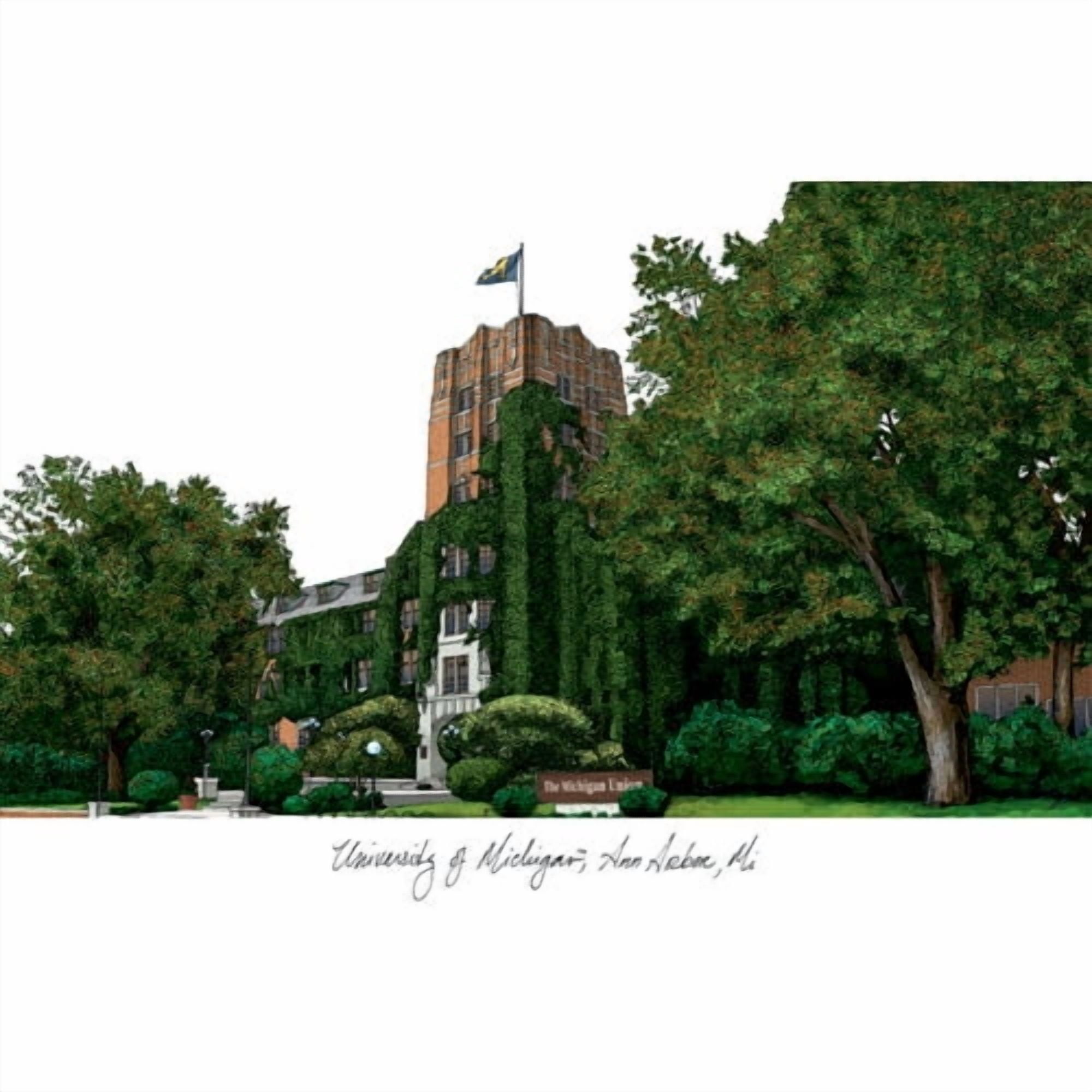 Campus Images NCAA Campus Images Lithograph Photographic Print