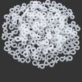thumbnail image 3 of 100pcs Gutter Hooks Plastic S Clip Hooks Securing Lights Hook for Outdoor, 3 of 6