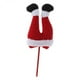 thumbnail image 3 of Christmas Pierna Pick Árbol Navidad Adorno Peluche Tela Fantasía Adecuada para Celebraciones Navideñas Reuniones Familiares Exteriores Of Rojo Blanco, 3 of 8