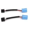 thumbnail image 3 of 2 adaptadores de conector de arnés de cables 9007 macho a H4 9003 hembra de repuesto para faros delanteros Hummer H2 de 12 V.-24 V, 3 of 14