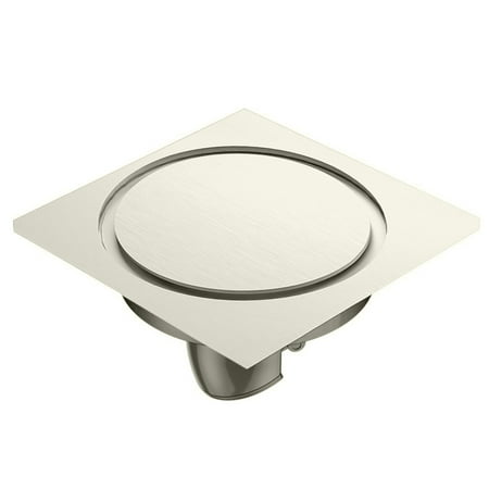

GYZEE All-Copper Floor Drain Invisible Large-Displacement Sewer Floor Drain(Brushed color)
