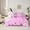 Hotpink, variant on jejeloiu Girly Ballet Twin Bedding Sets 7-Piece,Ballerina Dancer Bedding Comforter Set,Pink Bling Diamond Sheet Sets For Teens,Luxury Bedroom Decor Reversible