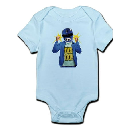 

CafePress - Power Rangers Blue Ranger Go! Go! - Baby Light Bodysuit